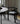 New Works | Bukowski Chair - Design eetkamerstoel met stoffen zitting - Zwart